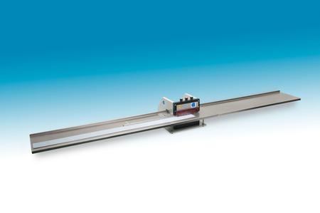 CL-100, which can handle single-sided, metalized, or FR-4 panels of any length.